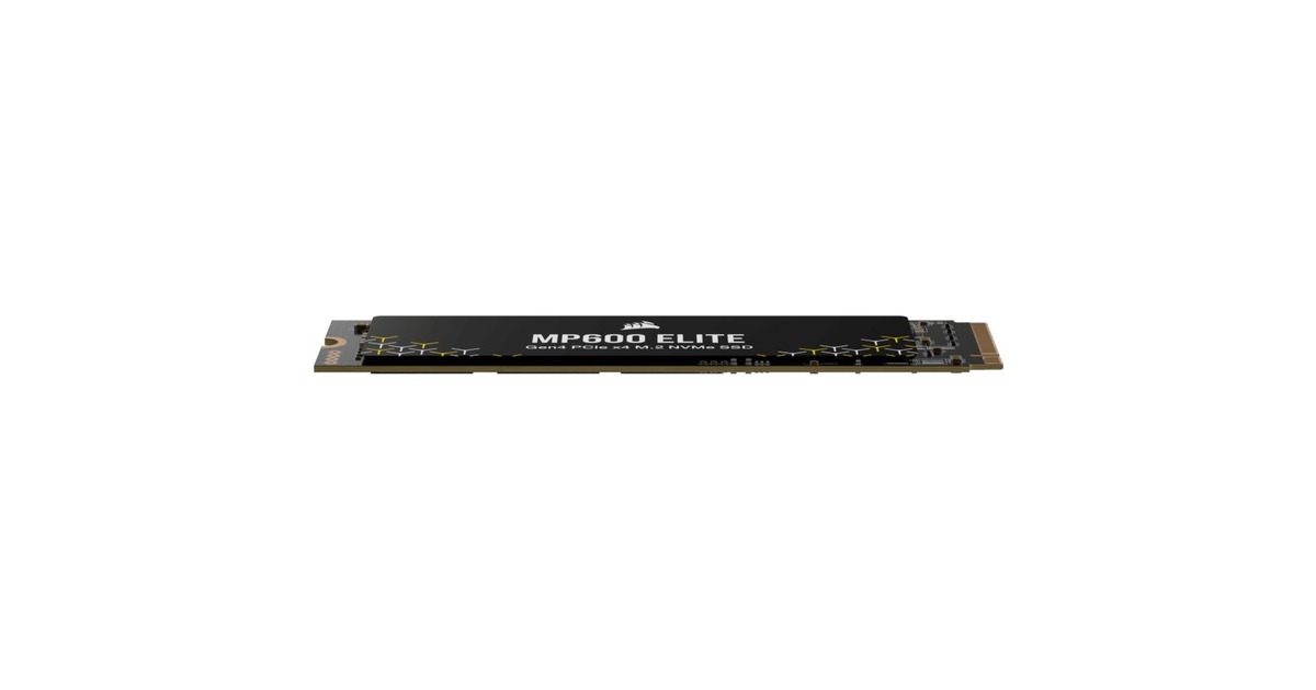 CorsairMP600 ELITE 2 TB SSD  (Zwart, CSSD-F2000GBMP600ENH, PCIe Gen 4.0 x4, NVMe 1.4, M.2 2280)
