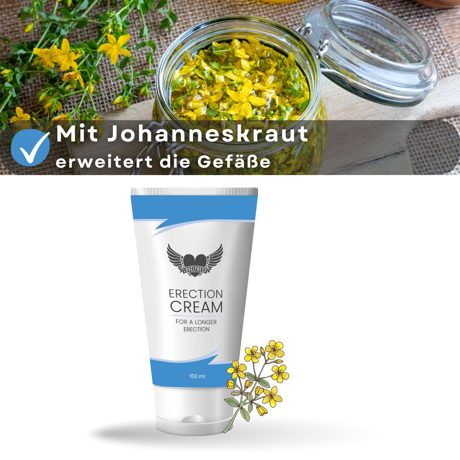 Lovelyness - Erektionscreme mit Kühleffekt