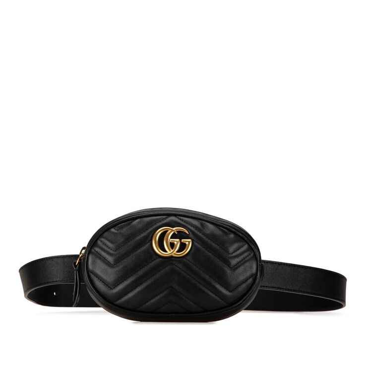 Gucci Vintage Gucci Marmont Black