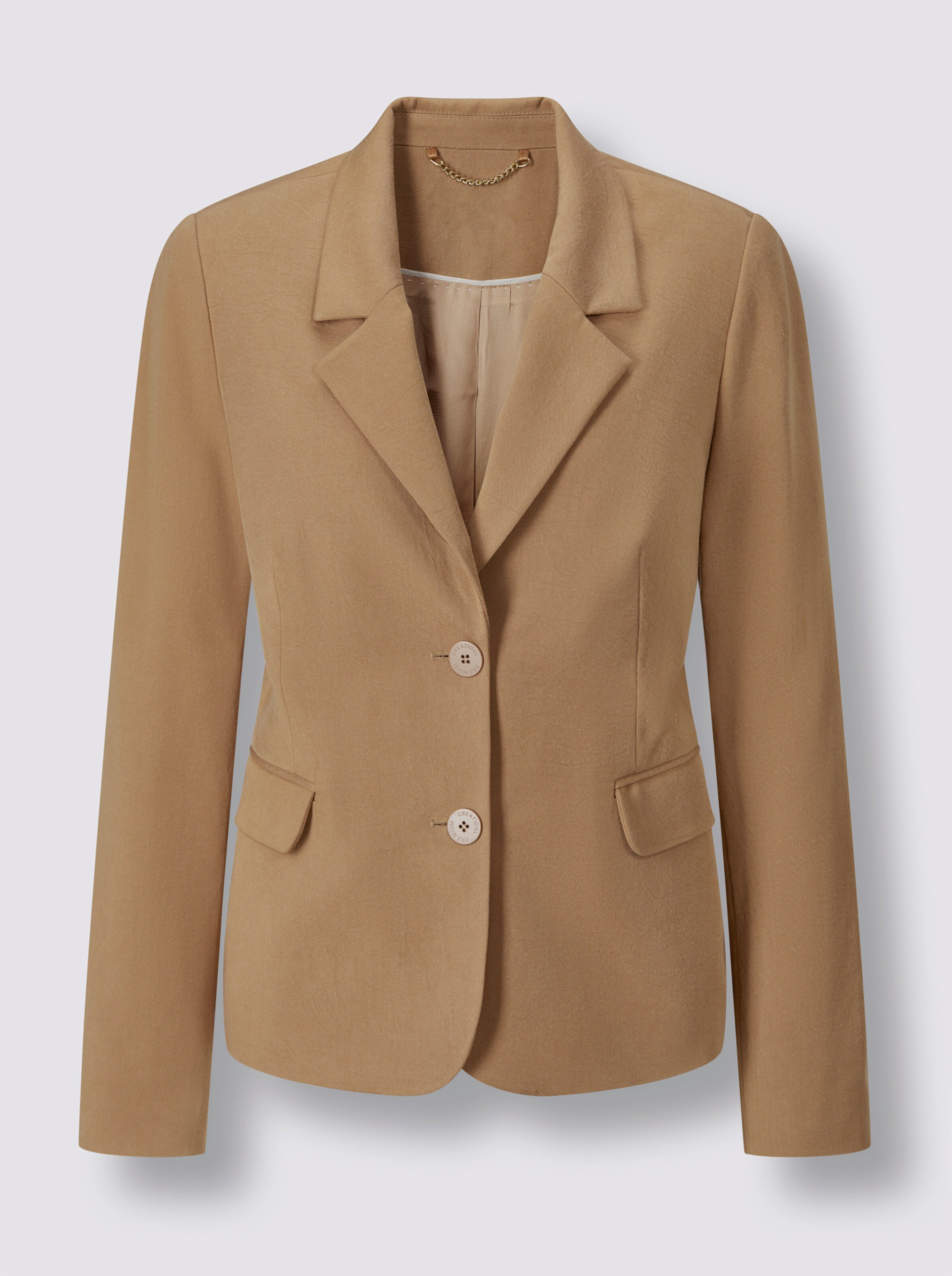 Lyocell-Baumwoll-Blazer