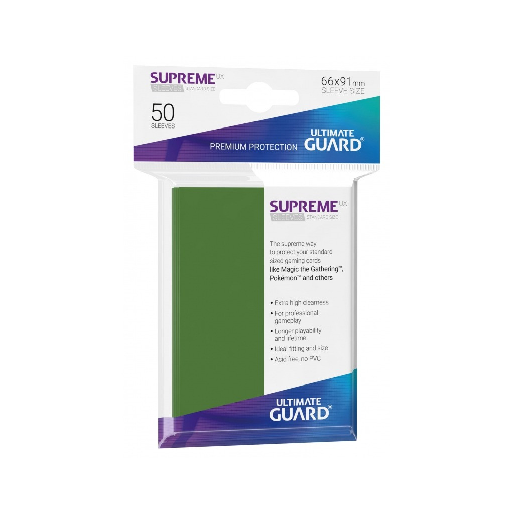 50 Supreme UX Sleeves Standard Size