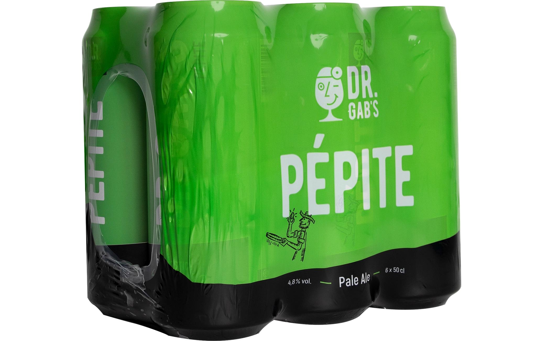 Bier Pépite Pale Ale 6 x 0.5 lHopfiges Pale Ale mit angenehmer Bitterkeit