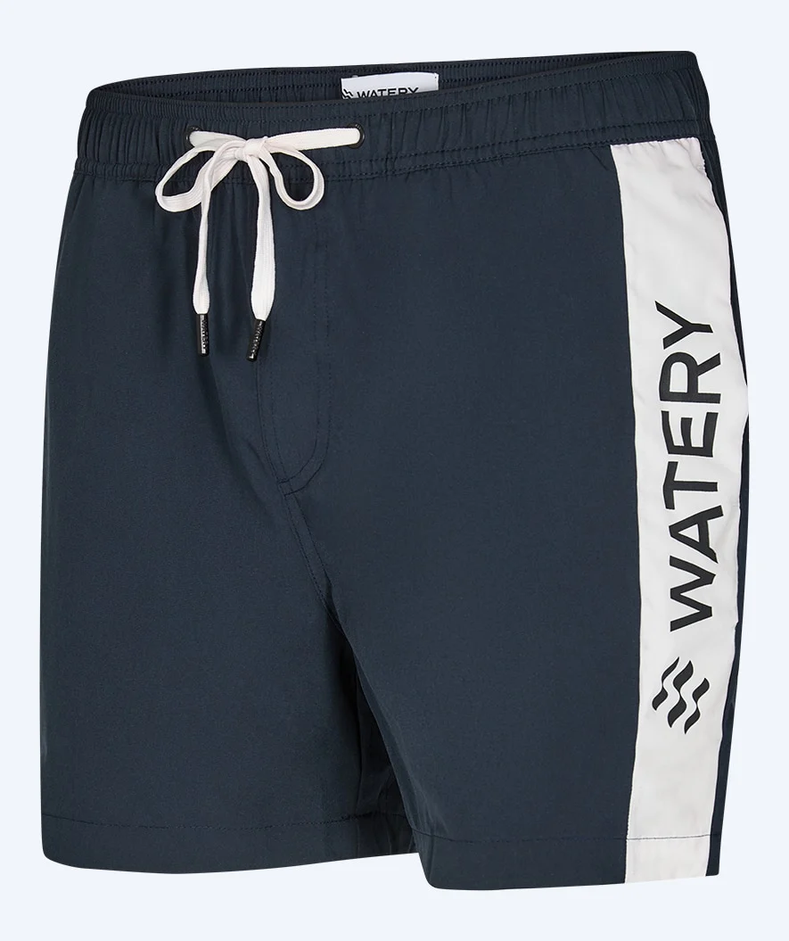Watery badeshorts til mænd - Signature Eco - Mørkeblå