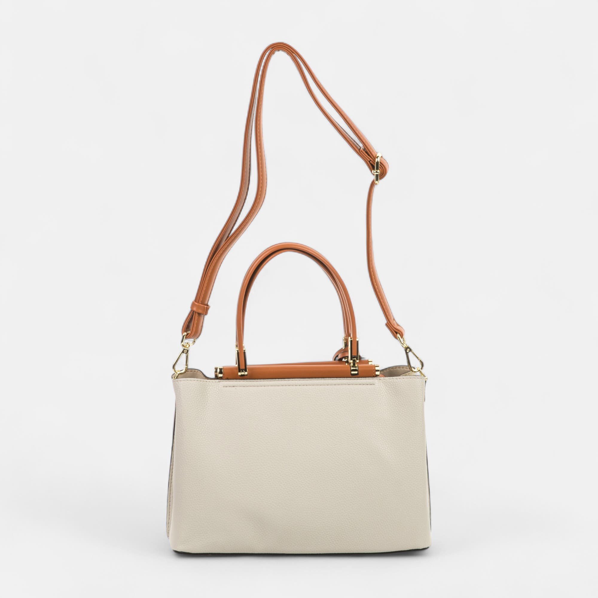 Sac à main beige