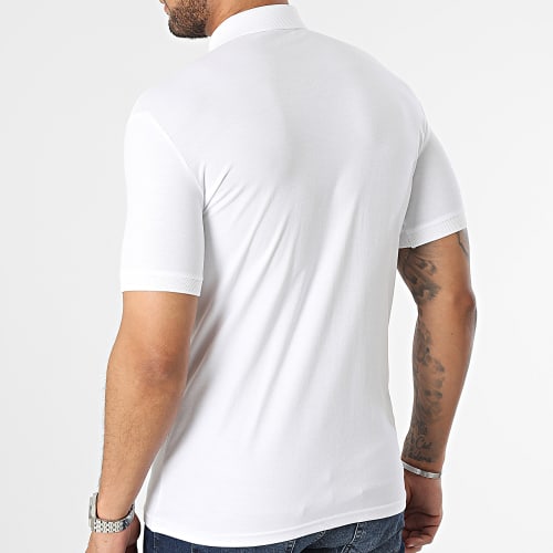 Polo Manches Courtes Blanc