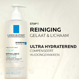 La Roche-Posay Effaclar H ISO-BIOME Soothing Cleansing Cream 390ML