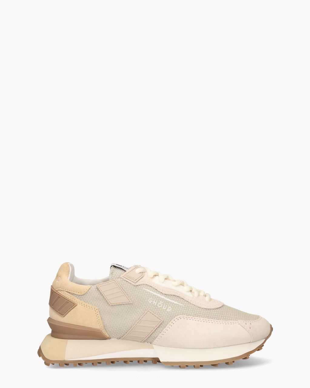 Ghoud Rush Groove Beige Damessneakers