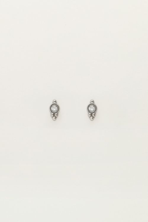 Studs rond met strass