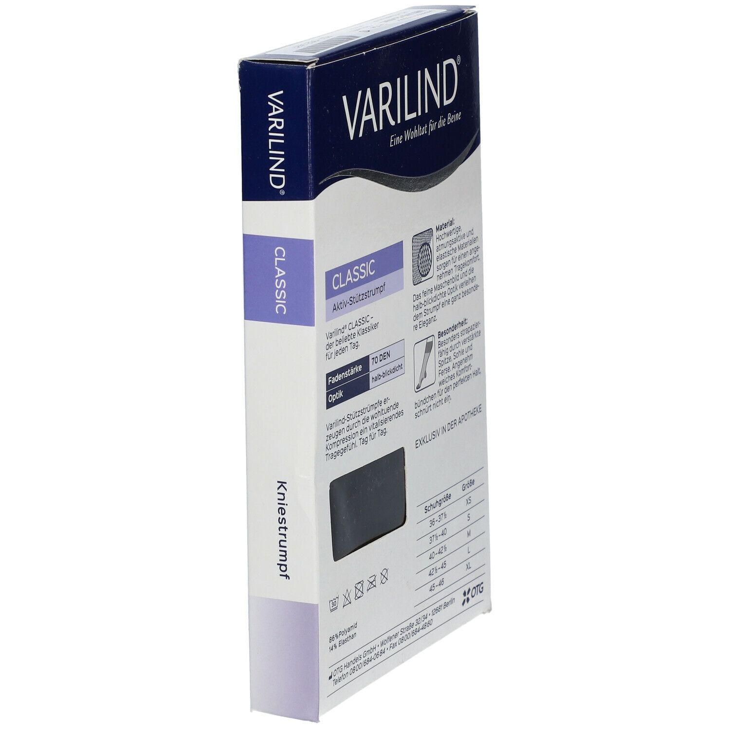 VARILIND® Classic 70 DEN Gr. S schwarz