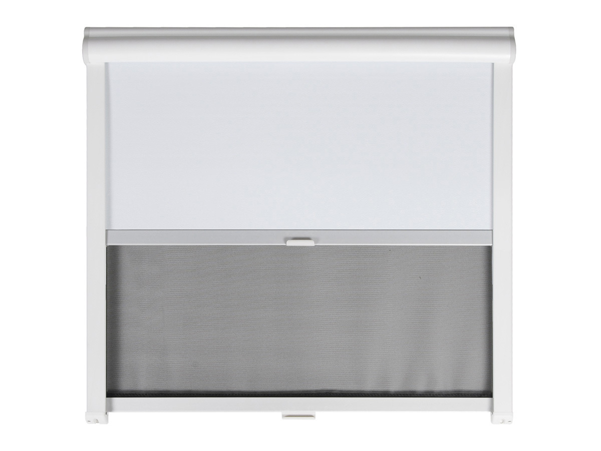 Obelink Velum combirollo grey - 90 x 70 cm