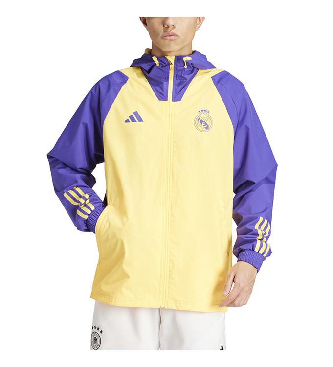 adidas Men Real Madrid Allweather Jacket 2023/2024