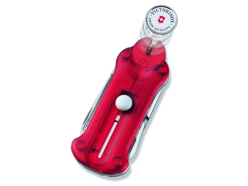 Victorinox Golf Tool, Rot Taschenmesser mit Spezialwerkzeugen für Golfer