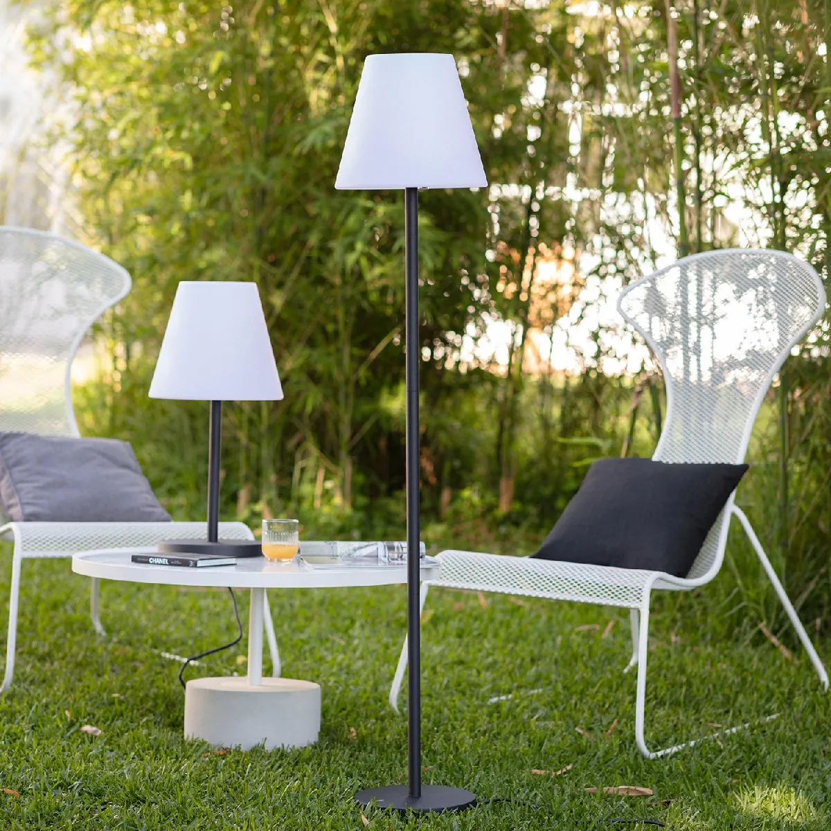 Ledkia Lampadaire Maipo - Noir