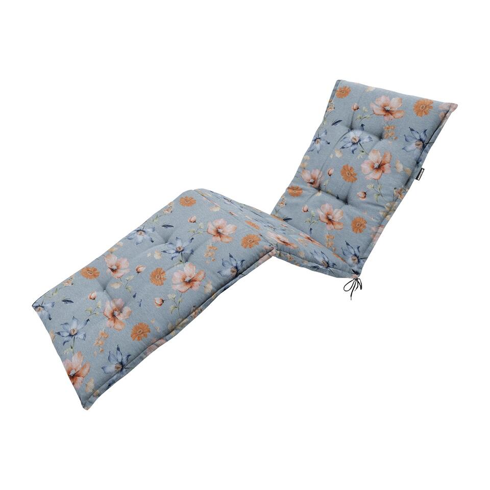 Madison - Ligbedkussen Florina blue - Ca. 200x65 cm