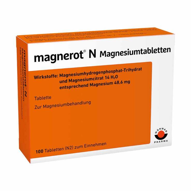 Magnerot N Magnesiumtabletten, 100 St