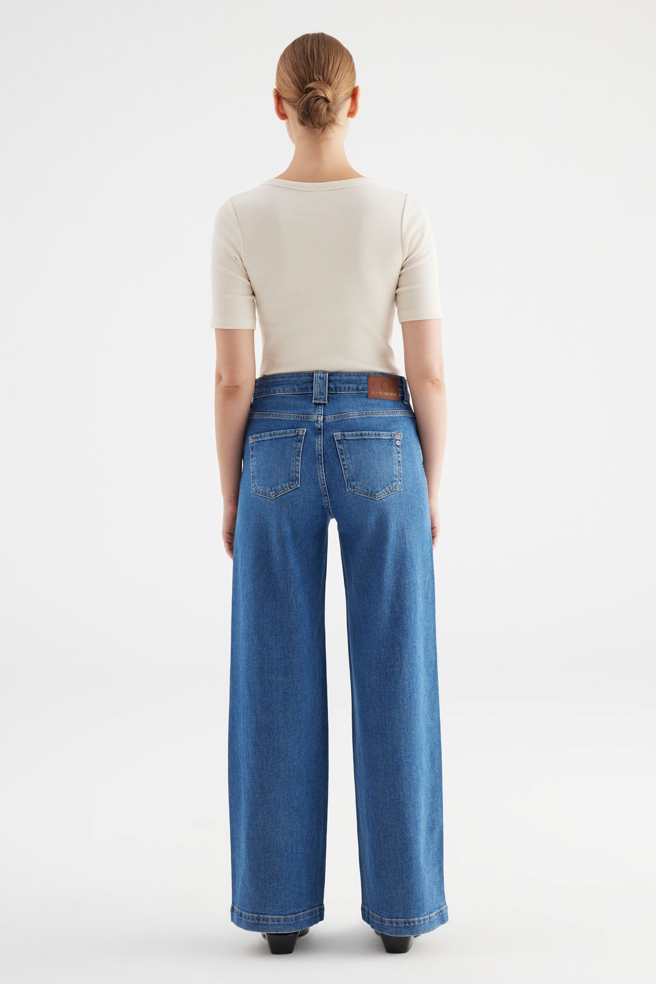 COJ Denim - Lulu High Waist Jeans - Medium Blue