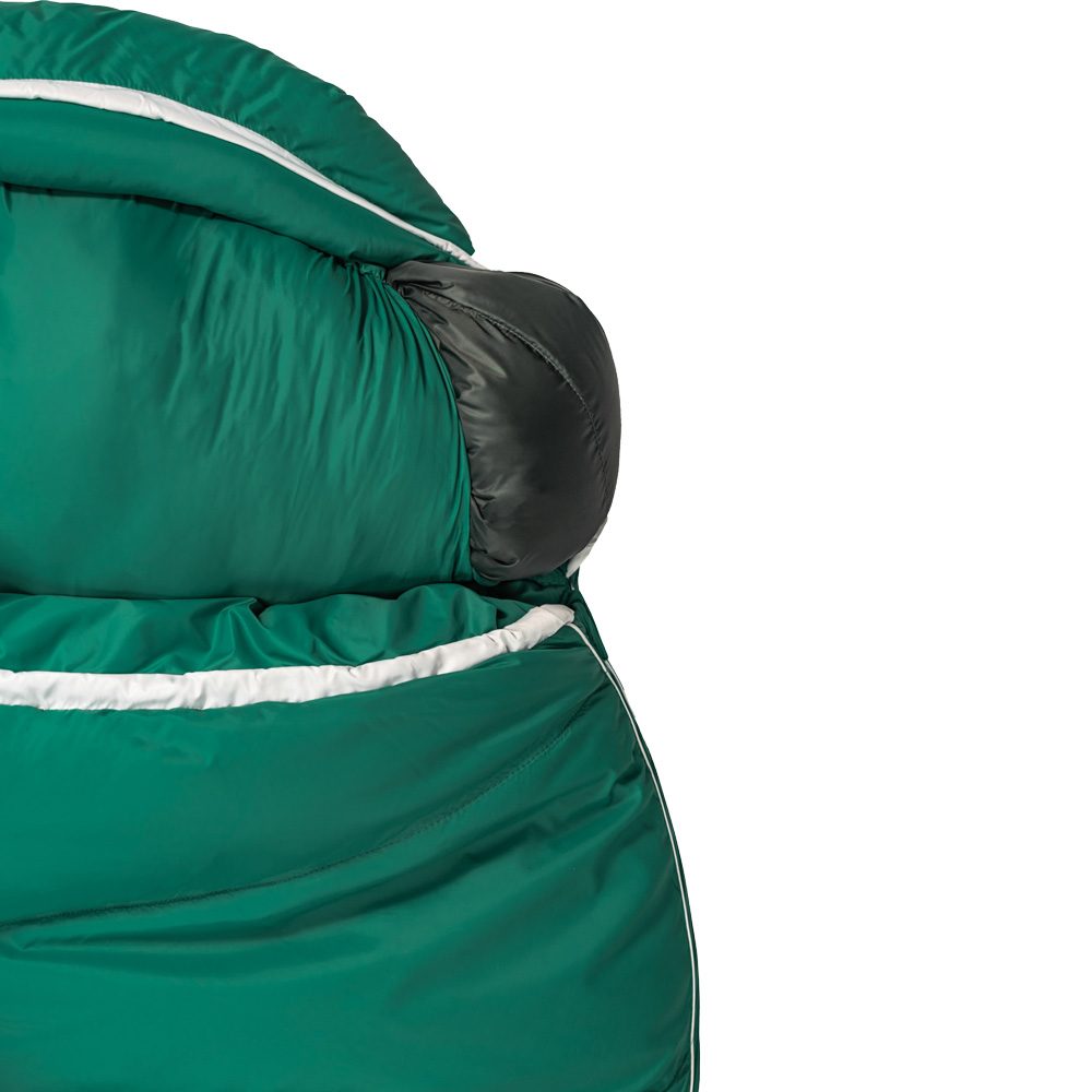 Grüezi Bag Biopod DownWool Subzero 185 Schlafsack pine green