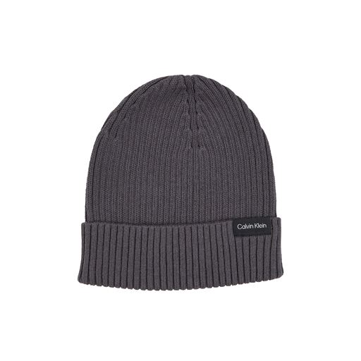 Calvin Klein Classic Rib Beanie, Magnet, One size
