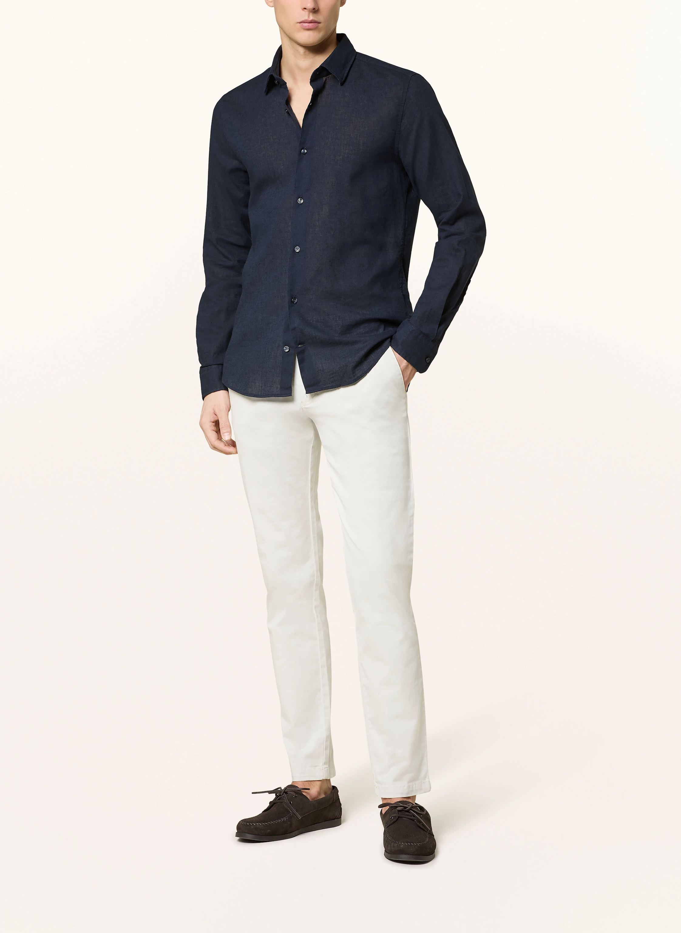 JOOP! Hemd PIT Slim Fit mit Leinen