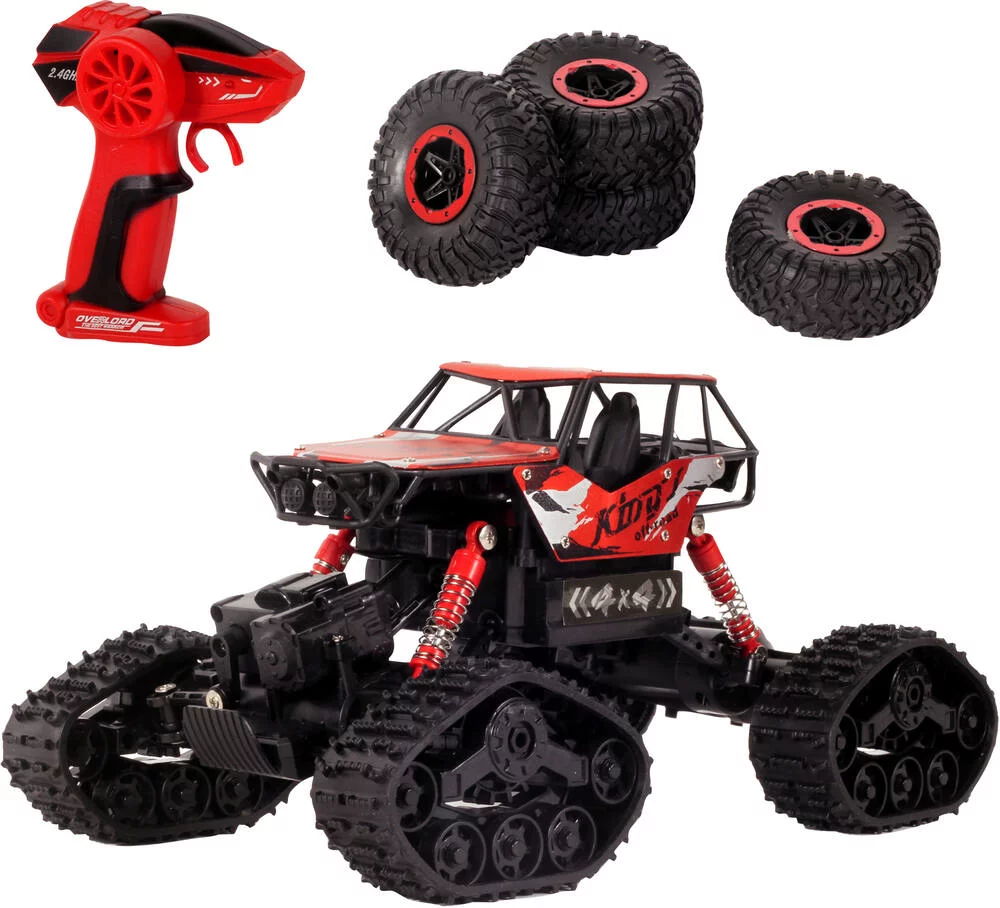 4X4 RADIOCOMMANDEE A CHENILLES 2.4 Ghz - 1:16