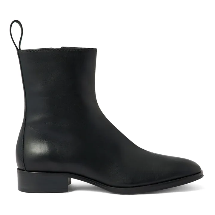Soeur Boots West Cuir | Noir