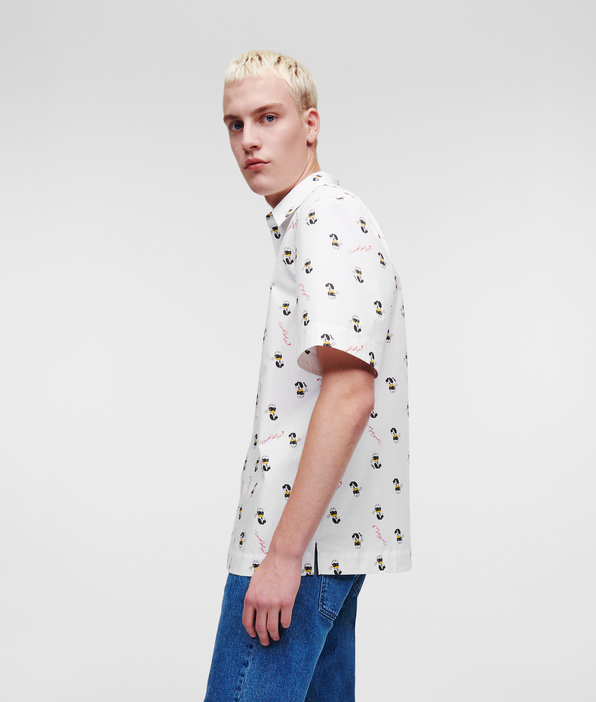 CHEMISE À MANCHES COURTES DS x KARL LAGERFELD