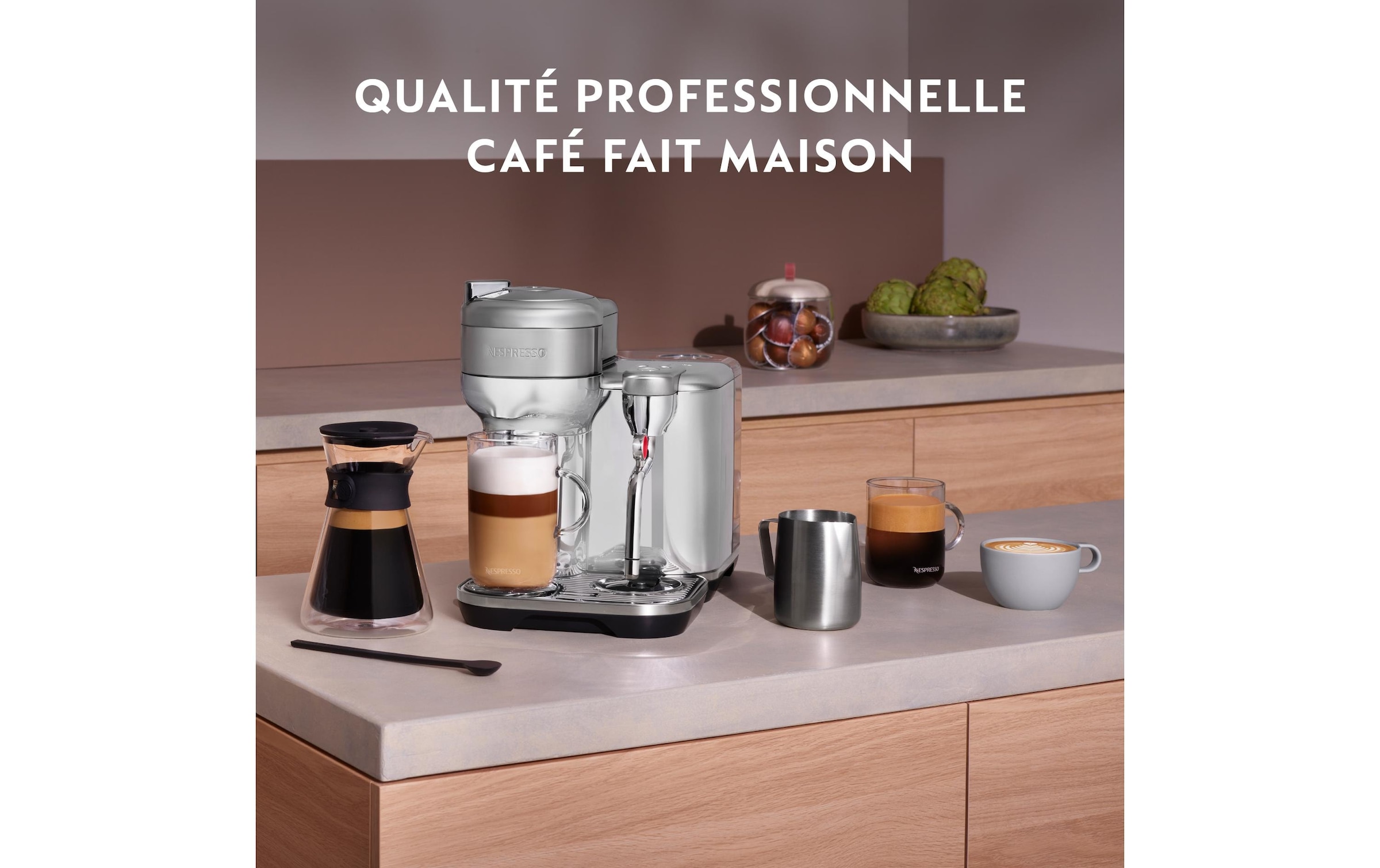 Sage Kapselmaschine »Kaffeemaschine Nespresso Vertu«