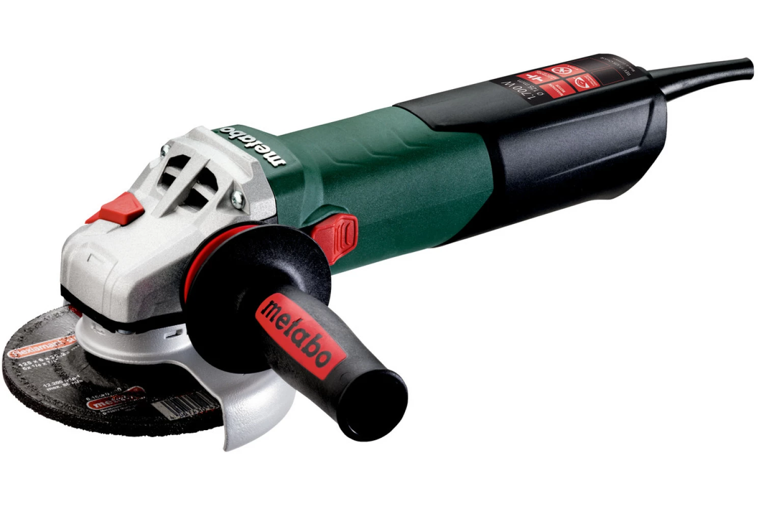 Metabo WEV 17-125 Quick Haakse slijper - 1700W - 125mm