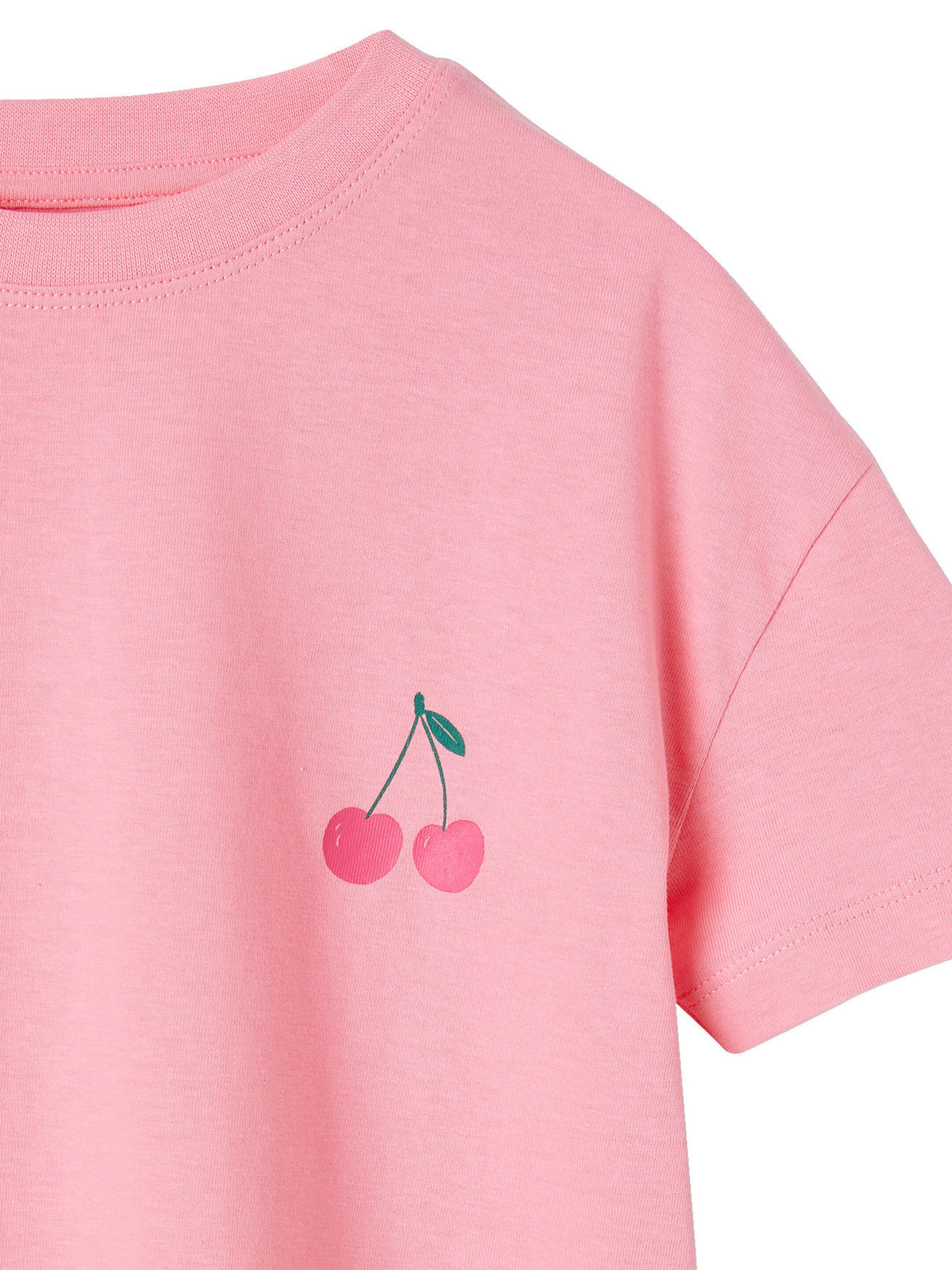 Vertbaudet Mädchen T-Shirt BASIC bonbon rosa
