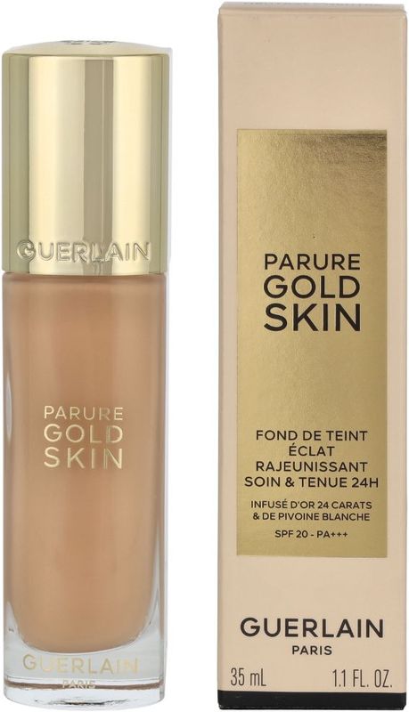 Guerlain - Parure Gold Glow Fluid Foundation - Vloeibare Make-Up - Goudkleurig