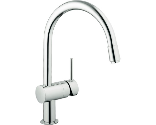 GROHE keukenkraan met handdouche MINTA chroom 32918000
