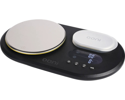 Ooni dubbele digitale weegschaal met twee weegplateaus