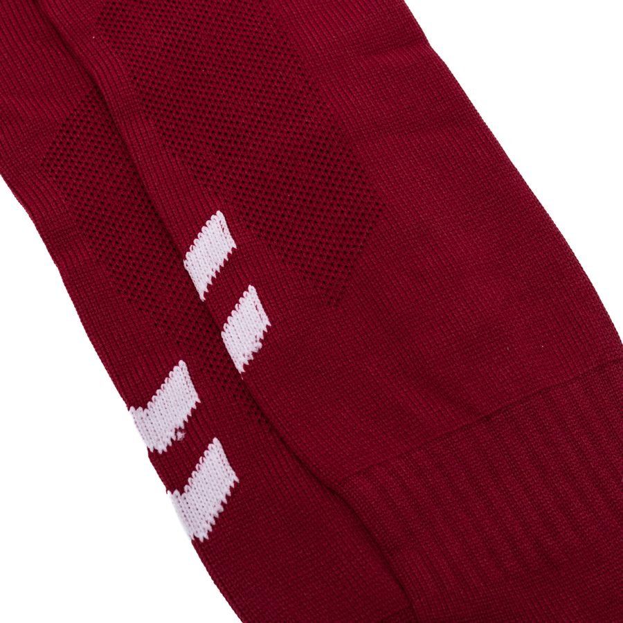 Hummel Element Chaussettes de Football - Bordeaux/Blanc
