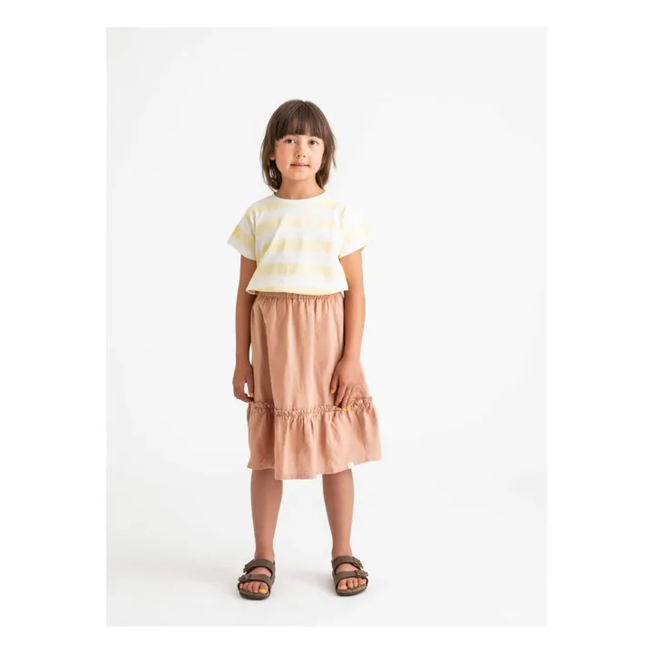 Matona Jupe Lin | Rose pâle