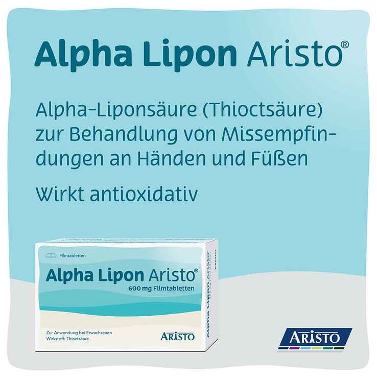 Alpha Lipon Aristo® 600mg Filmtabletten, 100 St