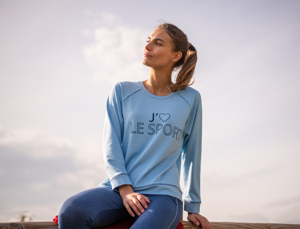 Sweat-J'aime le sport
