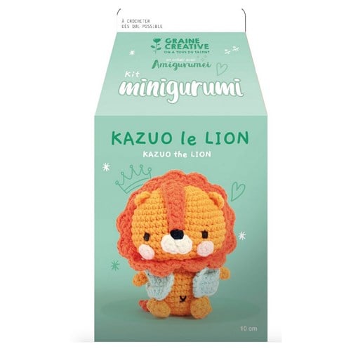 Kit amigurumi kazuo le lion