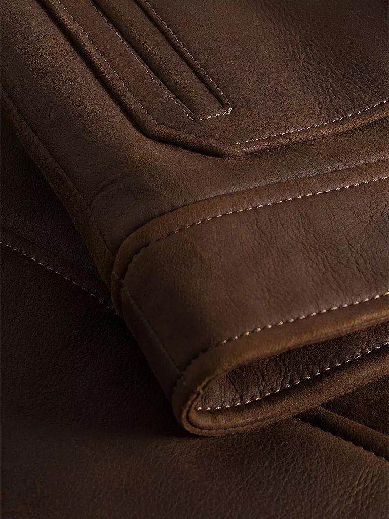 WINDSOR Lederjacke braun