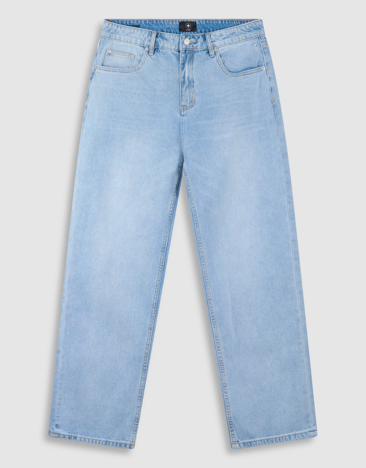 Baggy Fit Jeans Bleached L34