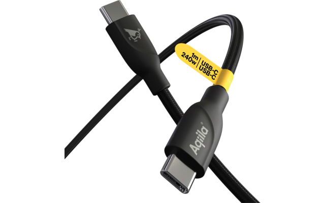 Aqiila Cablebird CB Ladekabel / Sync-Kabel USB-C zu USB-C / 240 W