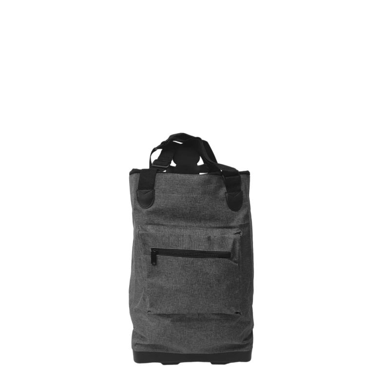 Cabas pliable Course ST101 55 cm Grey black