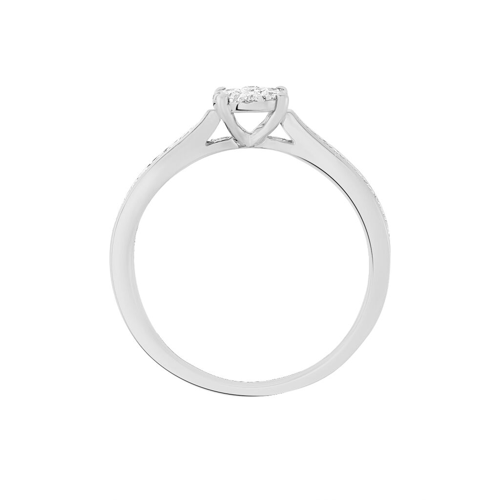Bague Celia Or Blanc Diamant