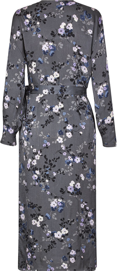 Second Female Florana Wrap Dress Volcanic ash