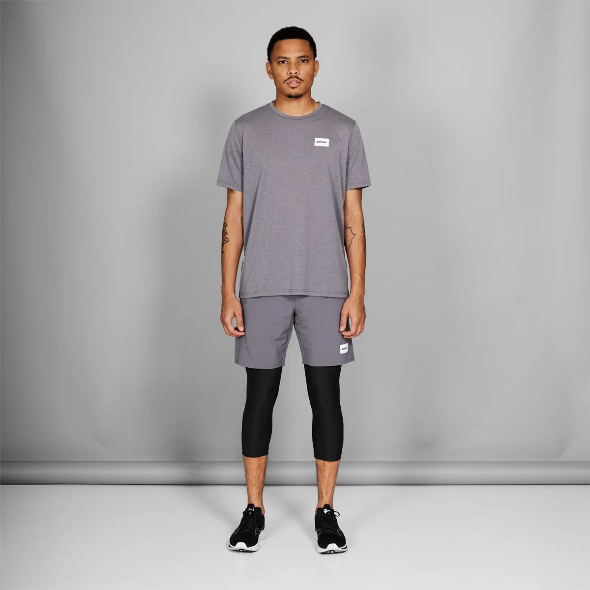 Saysky Motion Shorts 8'' Grey