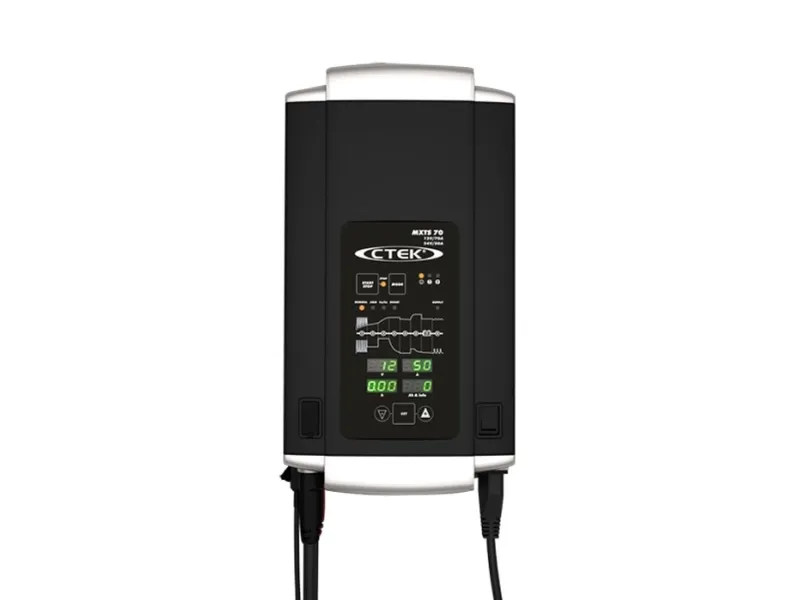 Ctek MXTS 70 50, 12 V, IP20, 20 At, 1500 At, Sort, 338 mm