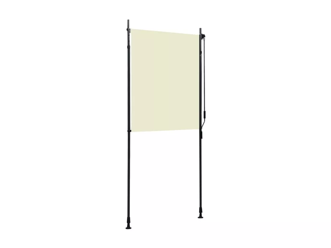 Store roulant d'extérieur 100 x 270 cm Crème