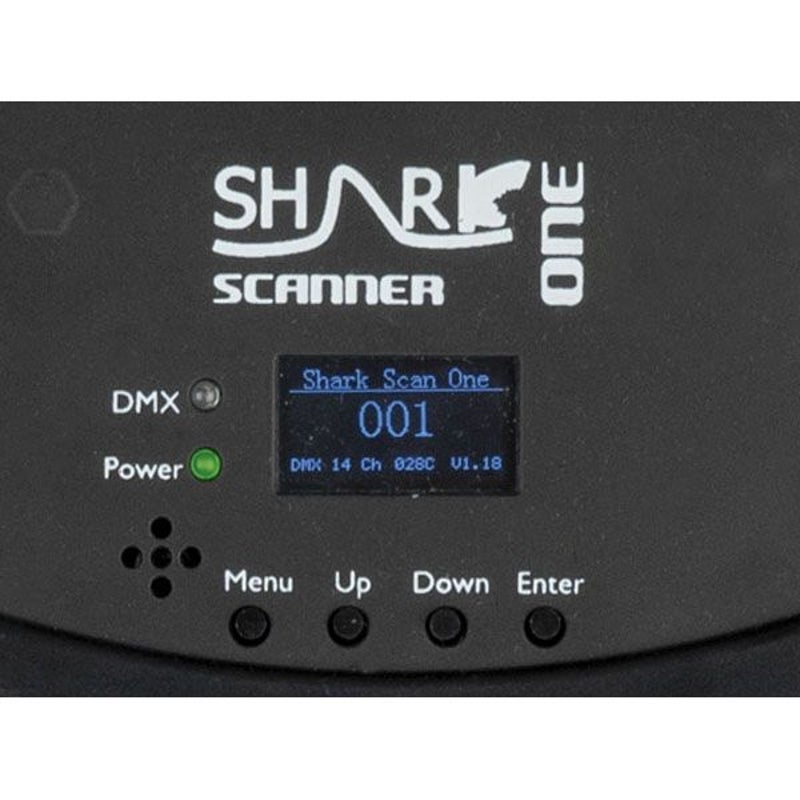 Showtec Shark Scan One 100W witte LED scanner