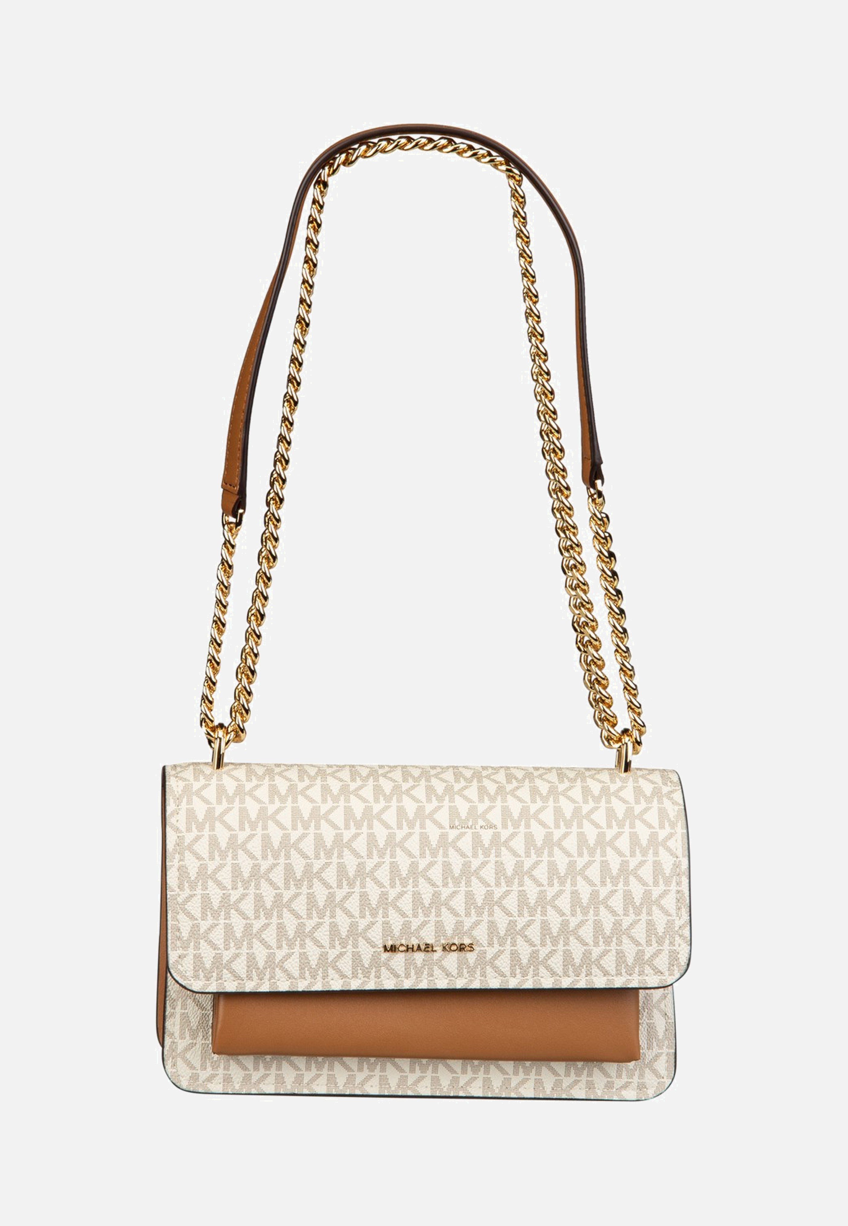 Claire LG Shoulder MK Sig Vanilla/Acorn - Umhängetasche