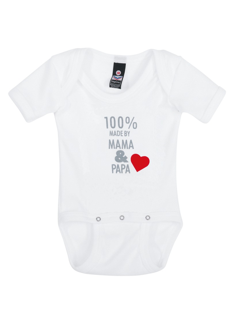 Trigema T-Shirt »TRIGEMA Baby-Body Feinripp«, 1 Stk.