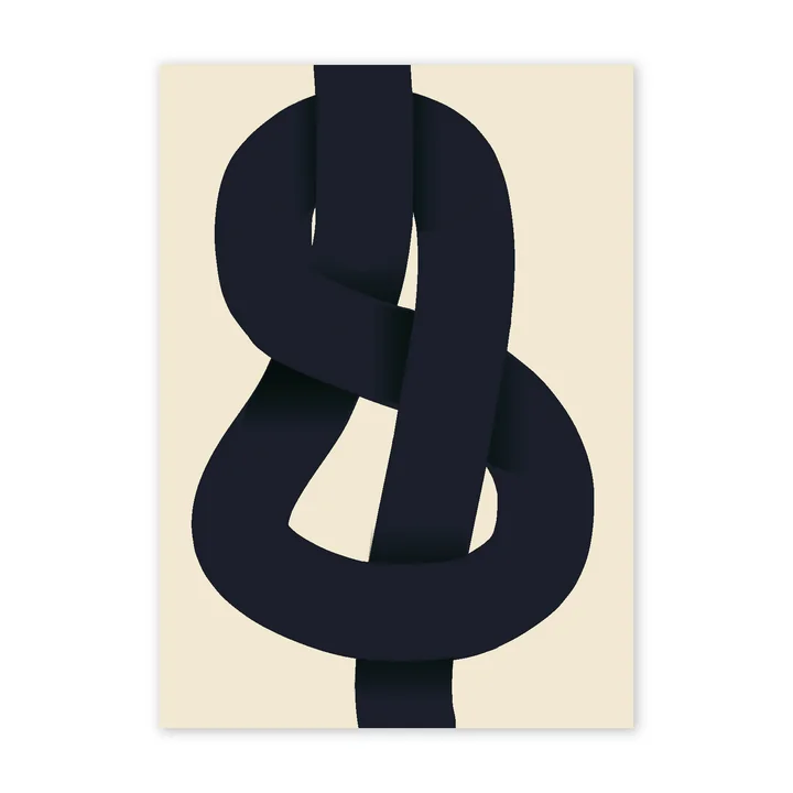 Paper Collective - The Knot Poster, 50 x 70 cm